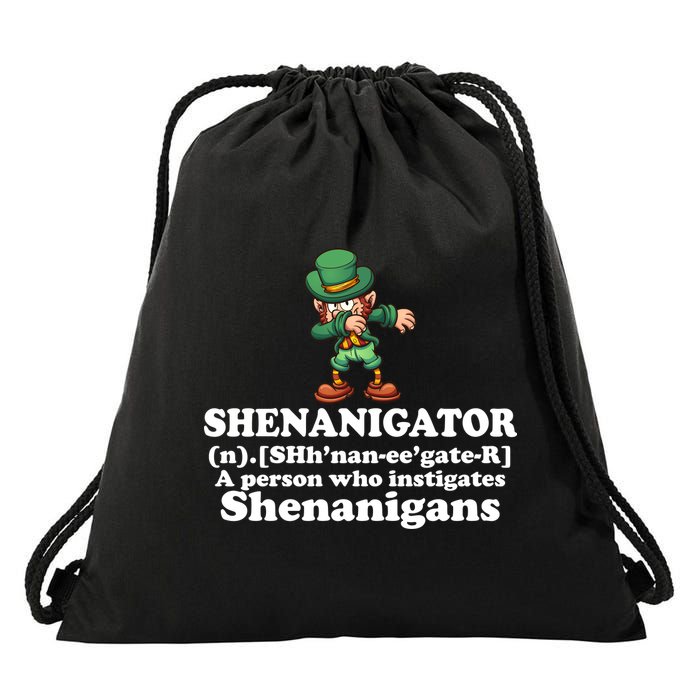 Shenanigator Definition Drawstring Bag