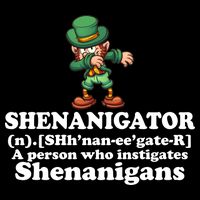 Shenanigator Definition Drawstring Bag