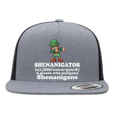 Shenanigator Definition Flat Bill Trucker Hat