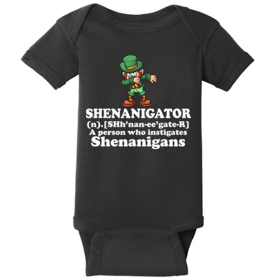 Shenanigator Definition Baby Bodysuit