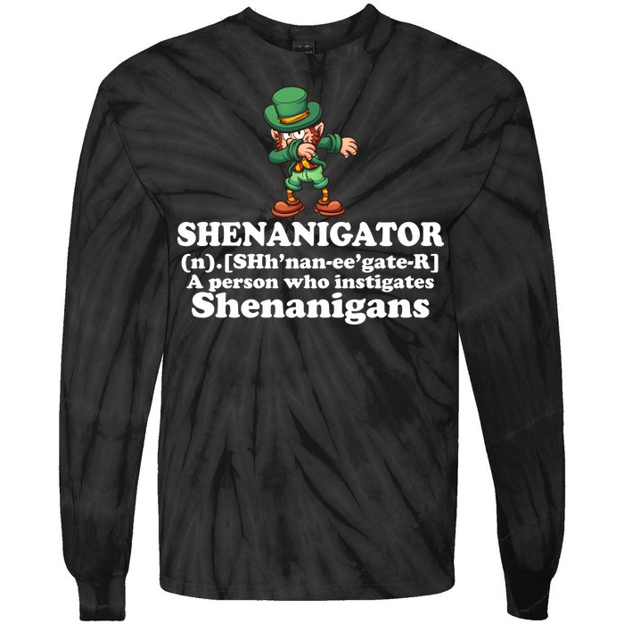 Shenanigator Definition Tie-Dye Long Sleeve Shirt