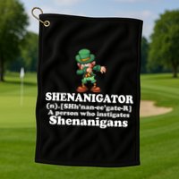 Shenanigator Definition Golf Towel