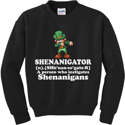 Shenanigator Definition Kids Sweatshirt