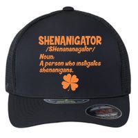 Shenanigator Definition Person Instigates Shenanigans  Flexfit Unipanel Trucker Cap