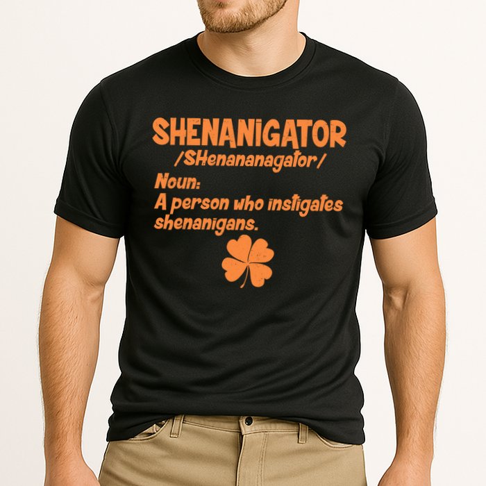 Shenanigator Definition Person Instigates Shenanigans  Performance Shirt