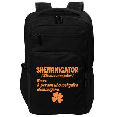 Shenanigator Definition Person Instigates Shenanigans  Impact Tech Backpack