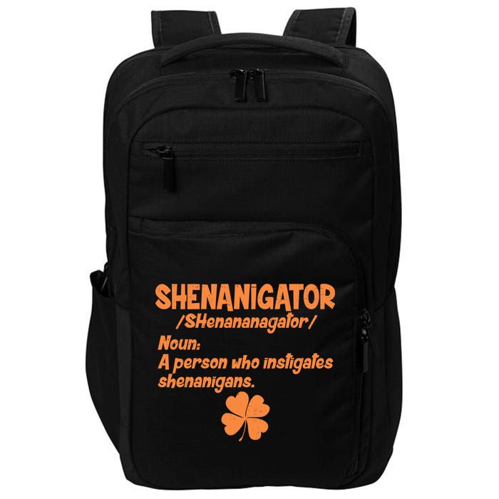 Shenanigator Definition Person Instigates Shenanigans  Impact Tech Backpack