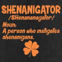 Shenanigator Definition Person Instigates Shenanigans  Golf Towel