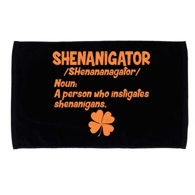 Shenanigator Definition Person Instigates Shenanigans  Microfiber Hand Towel