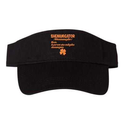 Shenanigator Definition Person Instigates Shenanigans  Valucap Bio-Washed Visor
