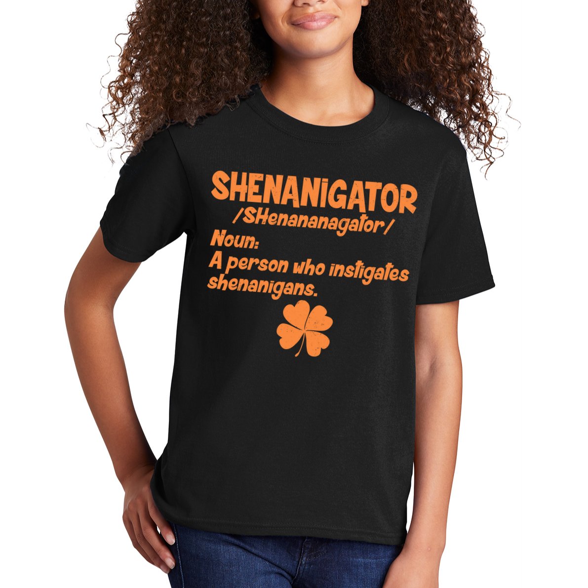 Shenanigator Definition Person Instigates Shenanigans  Kids T-Shirt