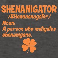 Shenanigator Definition Person Instigates Shenanigans  Vector Backpack