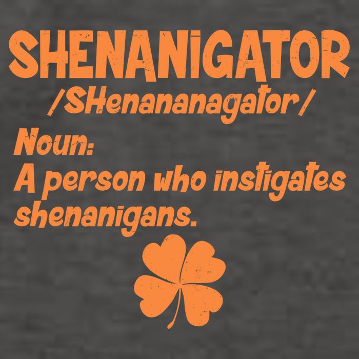Shenanigator Definition Person Instigates Shenanigans  Vector Backpack