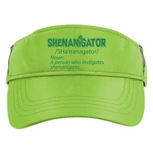 Shenanigator Funny St. Patrick's Day Adult Drive Performance Visor