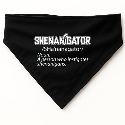 Shenanigator Funny St. Patrick's Day USA-Made Doggie Bandana