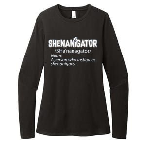 Shenanigator Funny St. Patrick's Day Womens CVC Long Sleeve Shirt