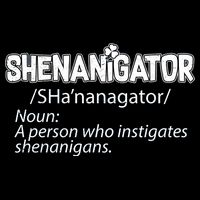 Shenanigator Funny St. Patrick's Day 16 in Basic Backpack