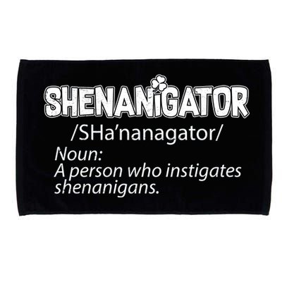 Shenanigator Funny St. Patrick's Day Microfiber Hand Towel