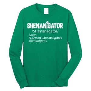 Shenanigator Funny St. Patrick's Day Long Sleeve Shirt