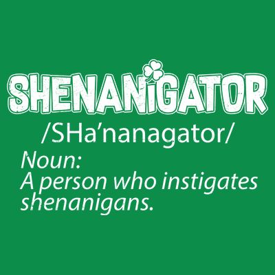 Shenanigator Funny St. Patrick's Day T-Shirt