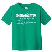 Shenanigator Funny St. Patrick's Day Toddler T-Shirt