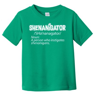 Shenanigator Funny St. Patrick's Day Toddler T-Shirt