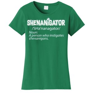 Shenanigator Funny St. Patrick's Day Women's T-Shirt