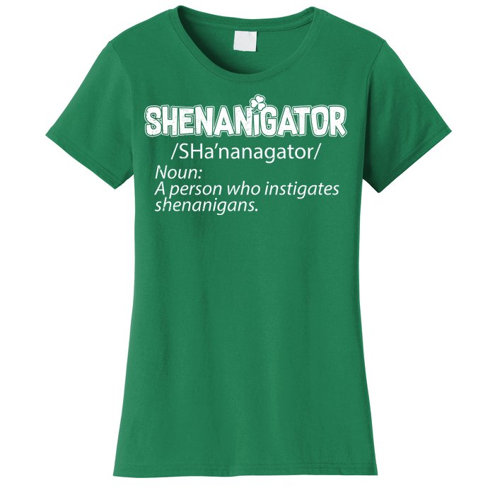 Shenanigator Funny St. Patrick's Day Women's T-Shirt