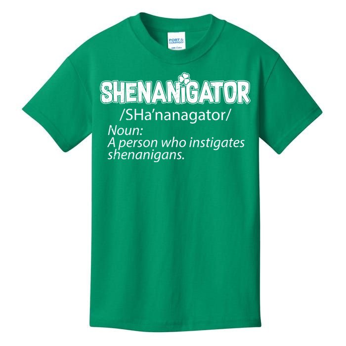 Shenanigator Funny St. Patrick's Day Kids T-Shirt