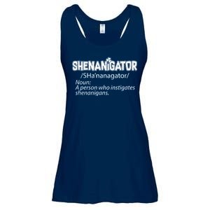 Shenanigator Funny St. Patrick's Day Ladies Essential Flowy Tank