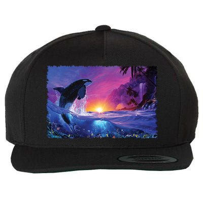 SHEPHERD OF THE SEA II Wool Snapback Cap