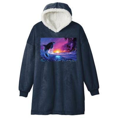 SHEPHERD OF THE SEA II Hooded Wearable Blanket