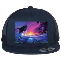 SHEPHERD OF THE SEA II Flat Bill Trucker Hat