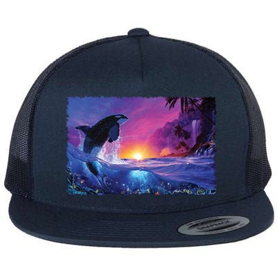 SHEPHERD OF THE SEA II Flat Bill Trucker Hat