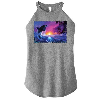 SHEPHERD OF THE SEA II Women’s Perfect Tri Rocker Tank