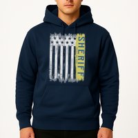 Sheriff American Flag Protect And Serve Hoodie