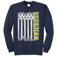 Sheriff American Flag Protect And Serve Sweatshirt