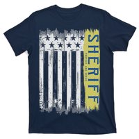 Sheriff American Flag Protect And Serve T-Shirt