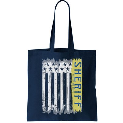 Sheriff American Flag Protect And Serve Bag
