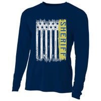 Sheriff American Flag Protect And Serve Cooling Performance Long Sleeve Crew
