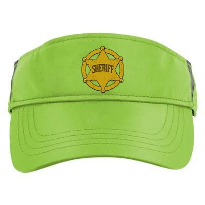 Sheriff Badge Adult Drive Performance Visor