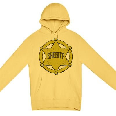 Sheriff Badge Premium Pullover Hoodie