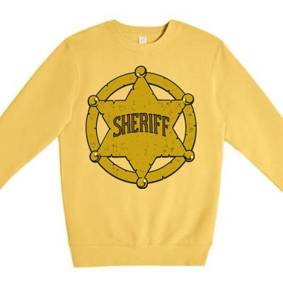 Sheriff Badge Premium Crewneck Sweatshirt