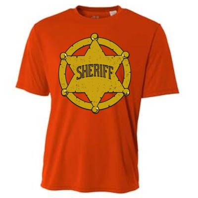 Sheriff Badge Cooling Performance Crew T-Shirt