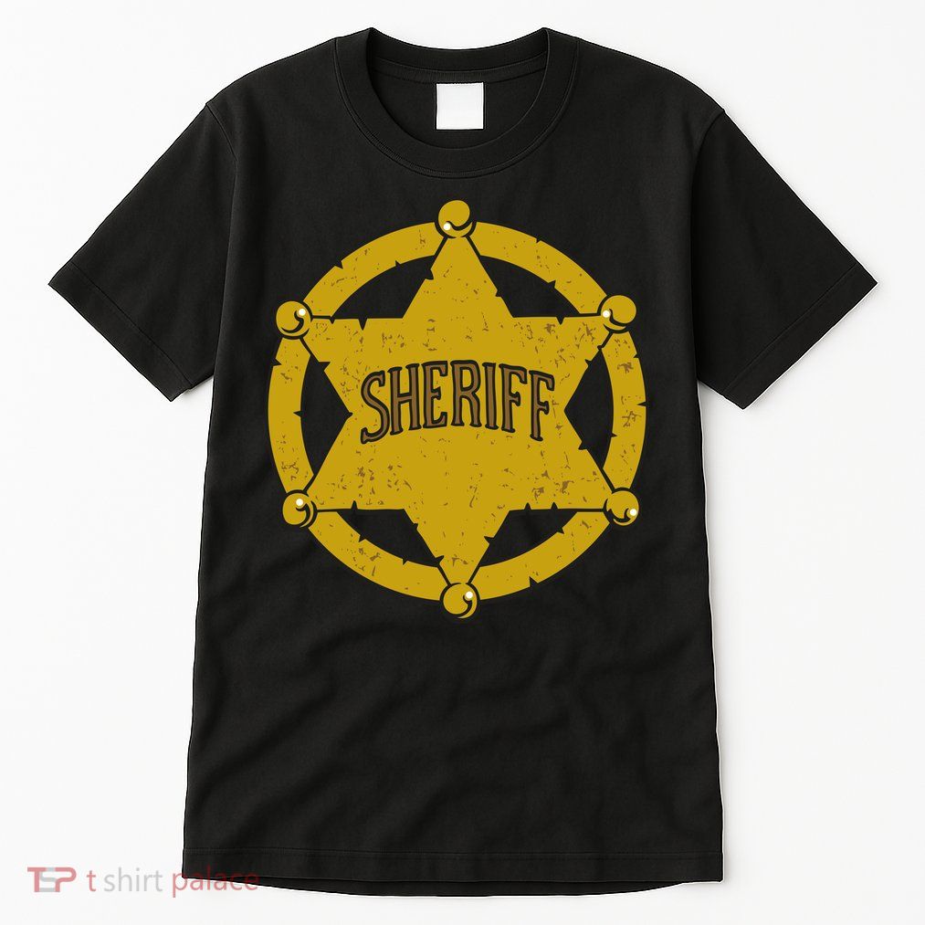 Sheriff Badge Tall T-Shirt
