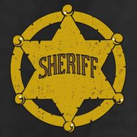 Sheriff Badge 15oz Campfire Ceramic Mug