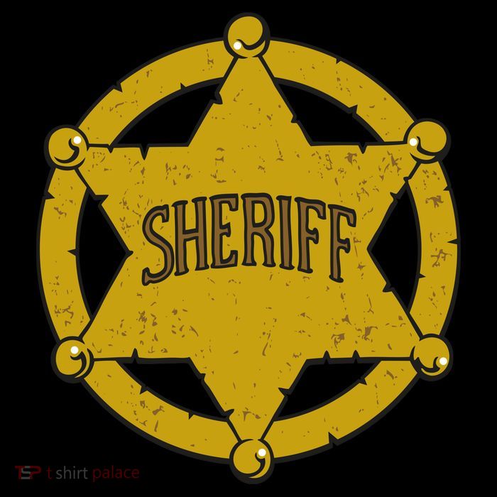Sheriff Badge Flatbill Hat