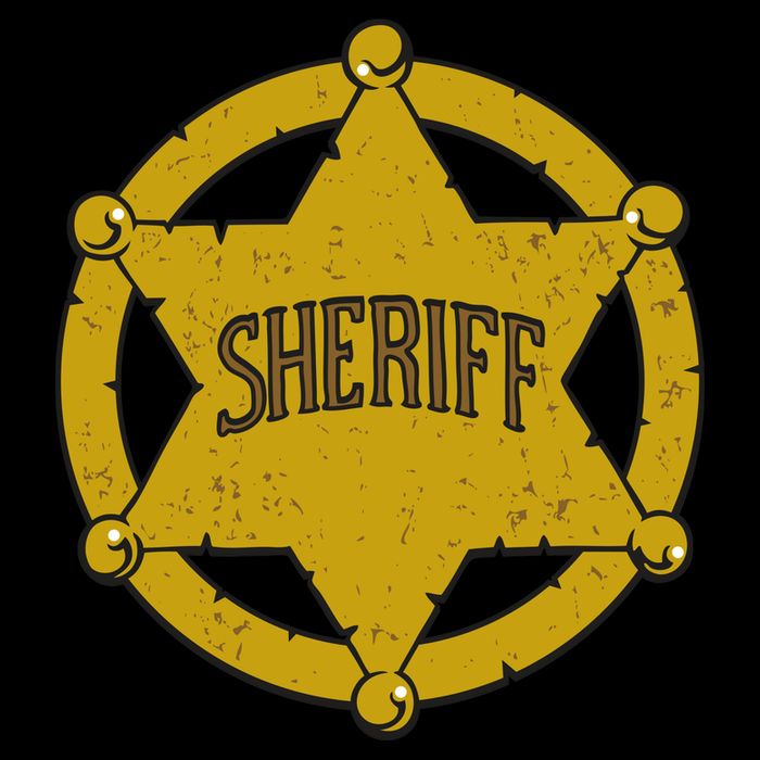 Sheriff Badge 16oz Travel Tumbler