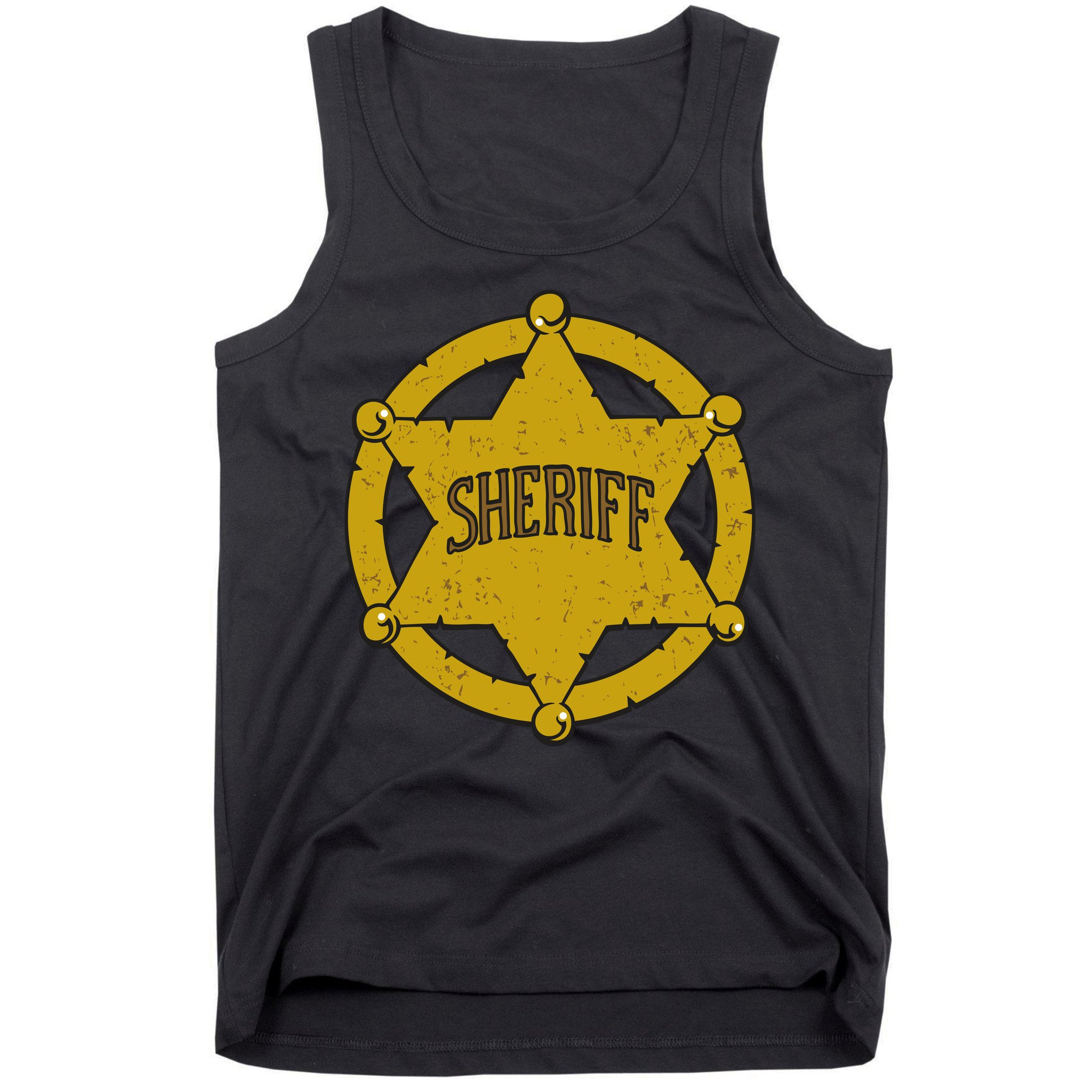 Sheriff Badge Tank Top