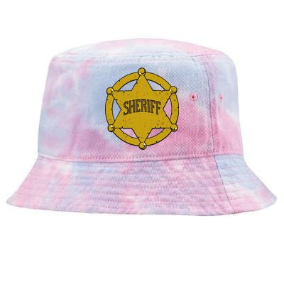 Sheriff Badge Tie-Dyed Bucket Hat